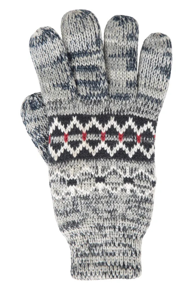 Thinsulate Mens Fairisle Gloves