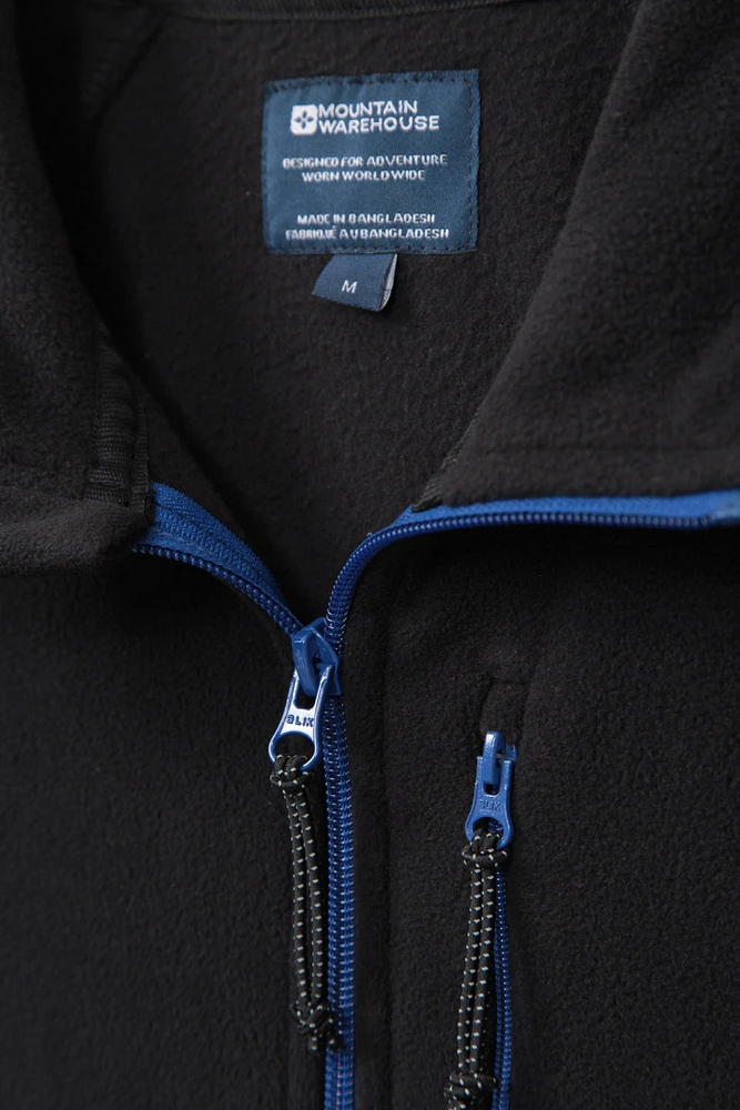 Elba Mens Full Zip Fleece