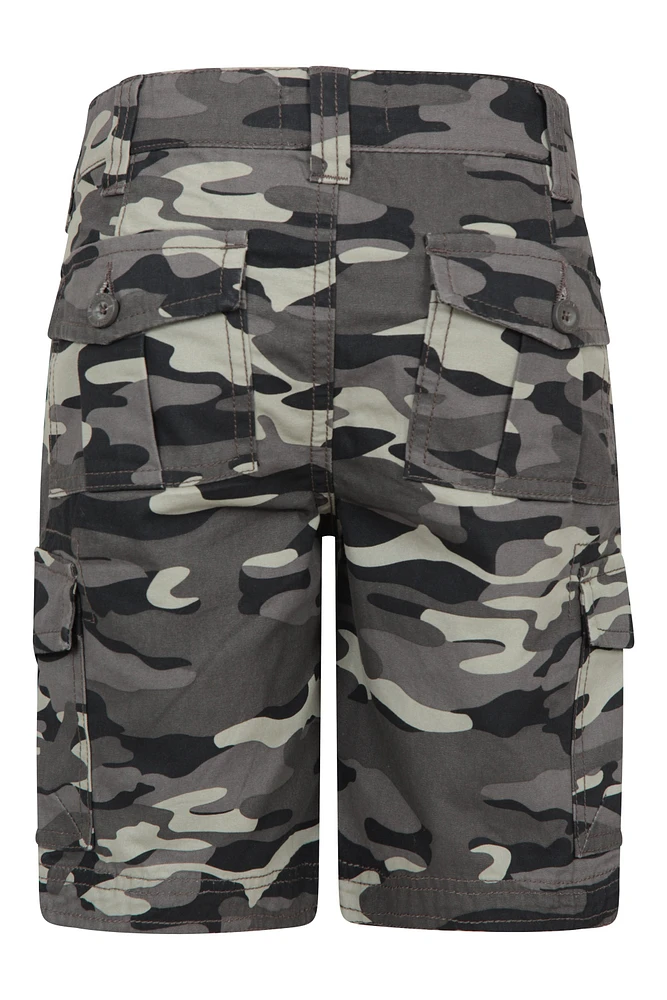 Camo Cargo Kids Shorts 2-Pack