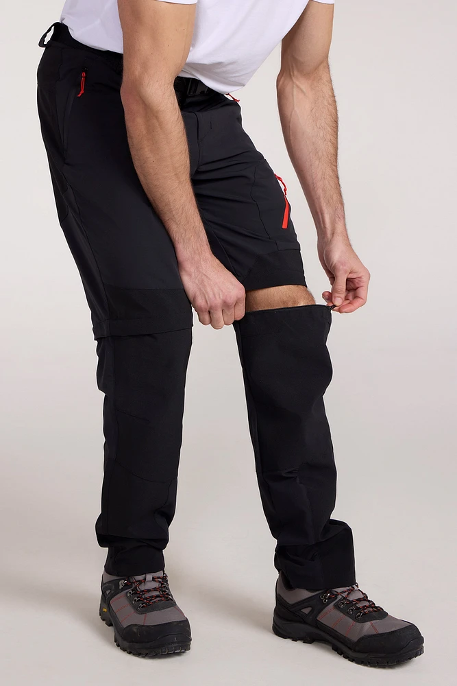 Forest Trekking Mens Zip Off Pants