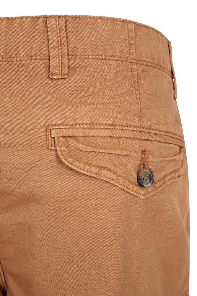 Outback Mens Washed Cargo Shorts