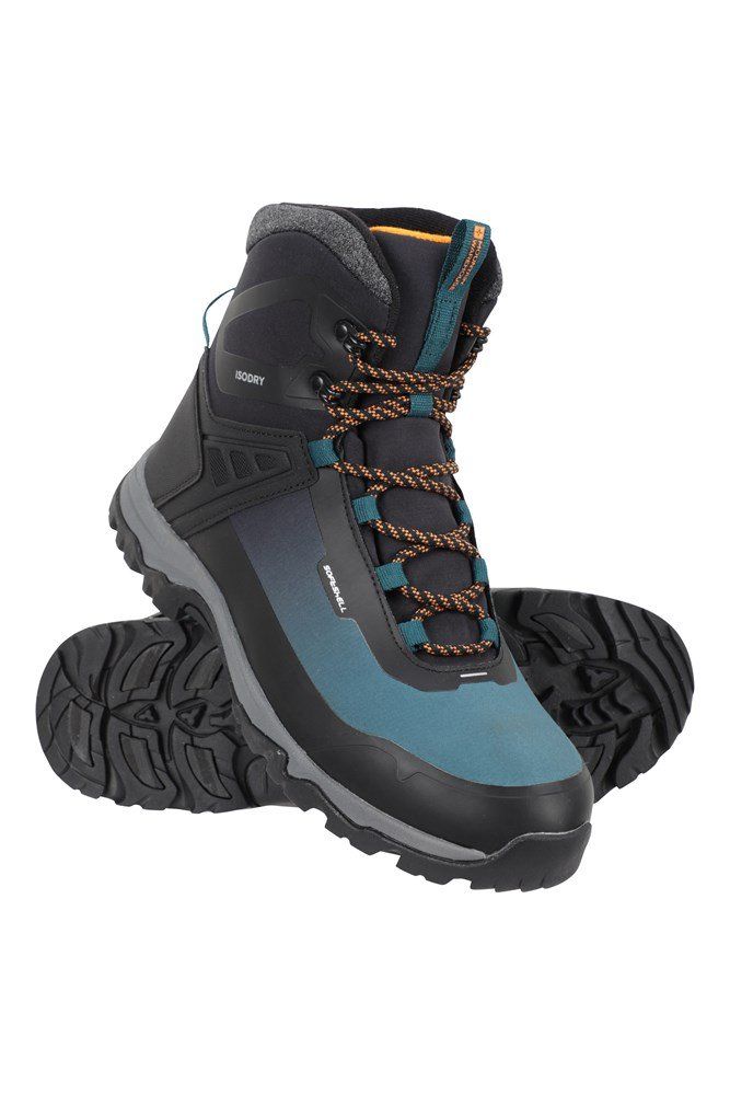 Polar Extreme Mens Softshell Thermal Waterproof Boots