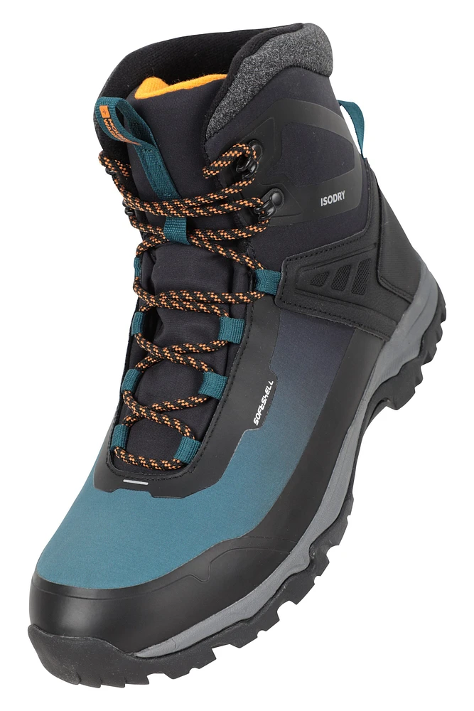 Polar Extreme Mens Softshell Thermal Waterproof Boots