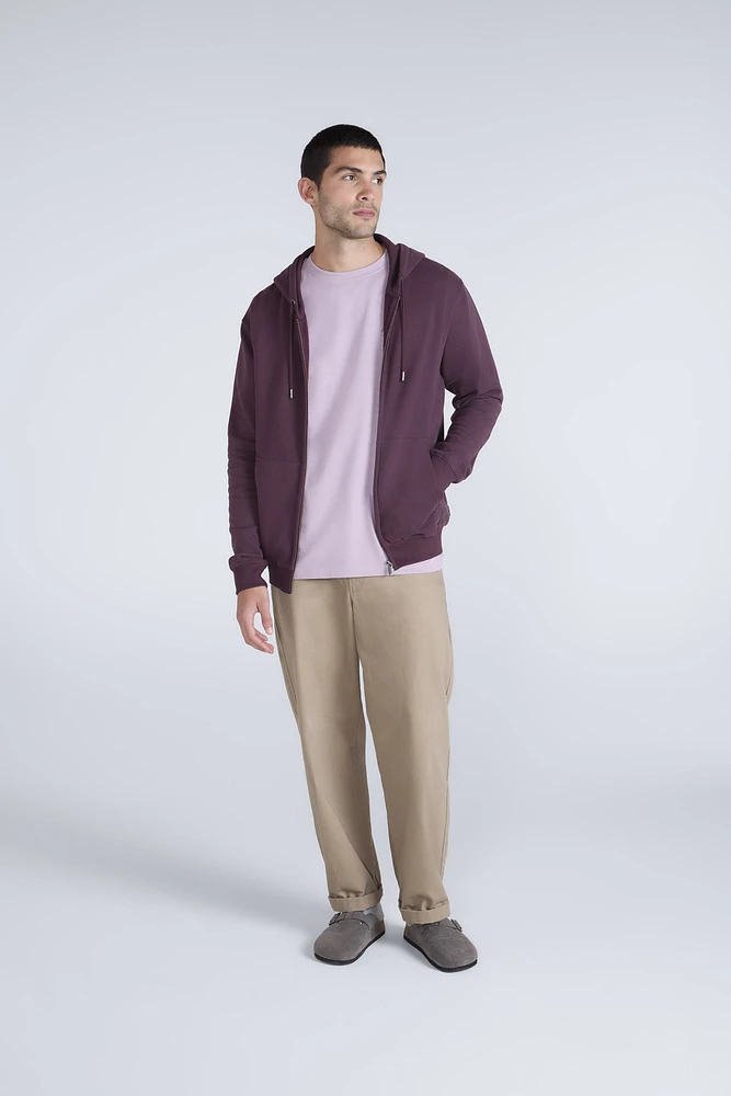 Woody Mens Zip Hoodie