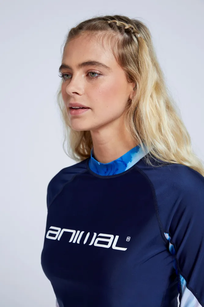 Lillie Womens Recycled Rash Guard
