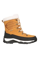 Innsbruck Womens Leather Waterproof Snow Boots