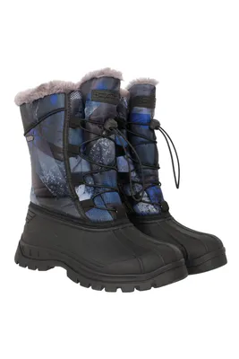 Whistler Kids Printed Adaptive Snow Boots