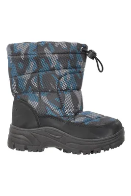 Caribou Toddler Adaptive Printed Snow Boots