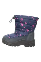 Caribou Toddler Adaptive Printed Snow Boots