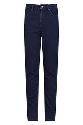 Brushed Womens Warm Jeans