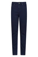 Brushed Womens Warm Jeans