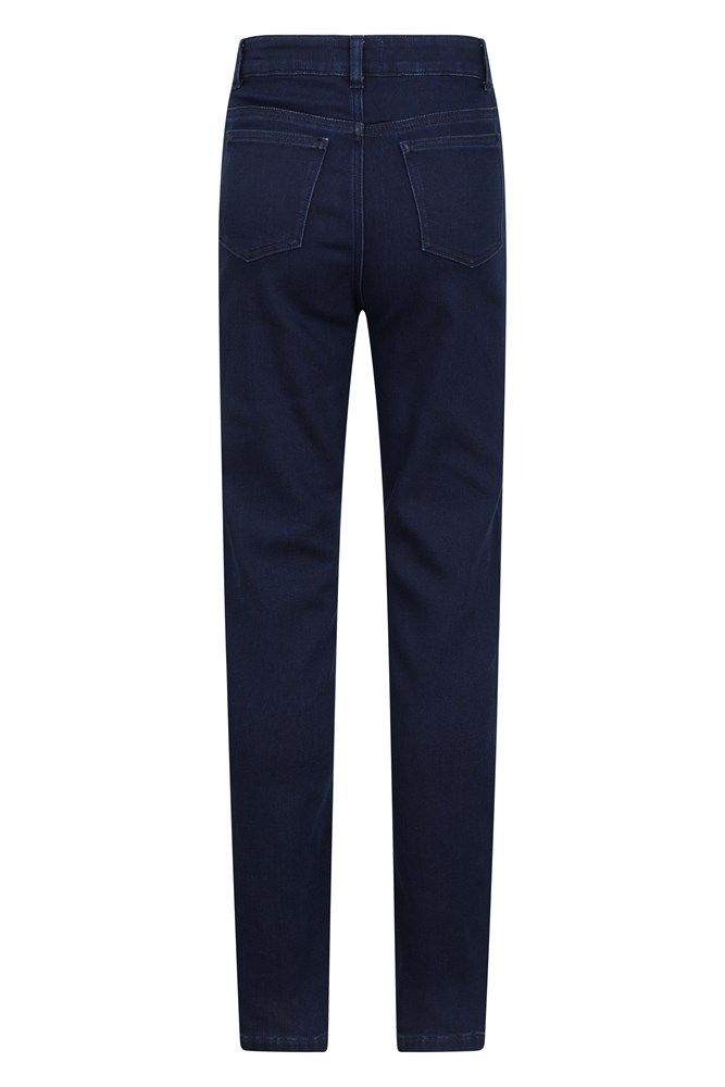 Brushed Womens Warm Jeans
