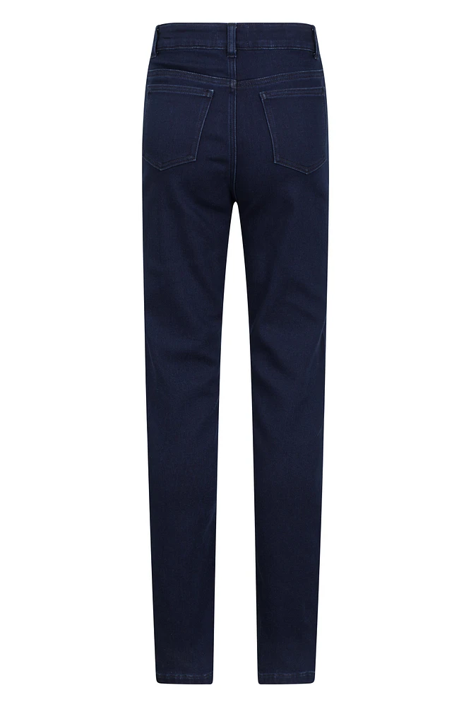 Brushed Womens Warm Jeans