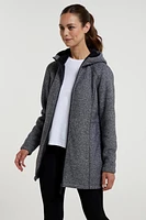 Mallaig Womens Longline Fleece Jacket