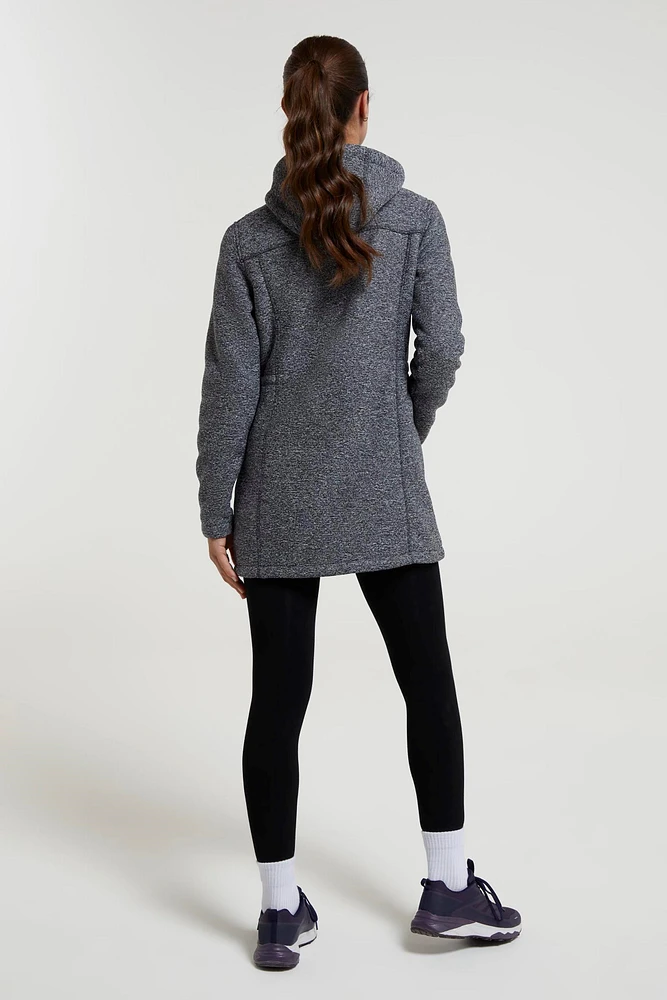 Mallaig Womens Longline Fleece Jacket