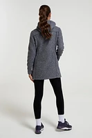 Mallaig Womens Longline Fleece Jacket
