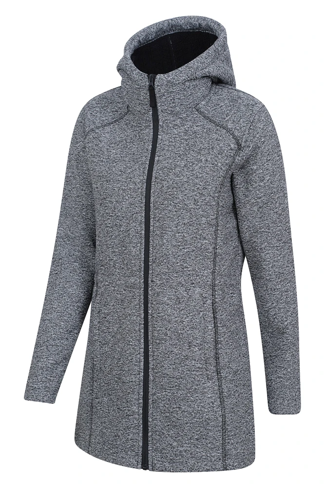 Mallaig Womens Longline Fleece Jacket