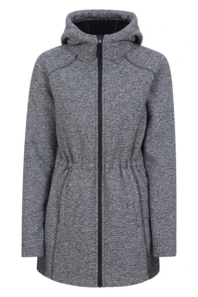 Mallaig Womens Longline Fleece Jacket