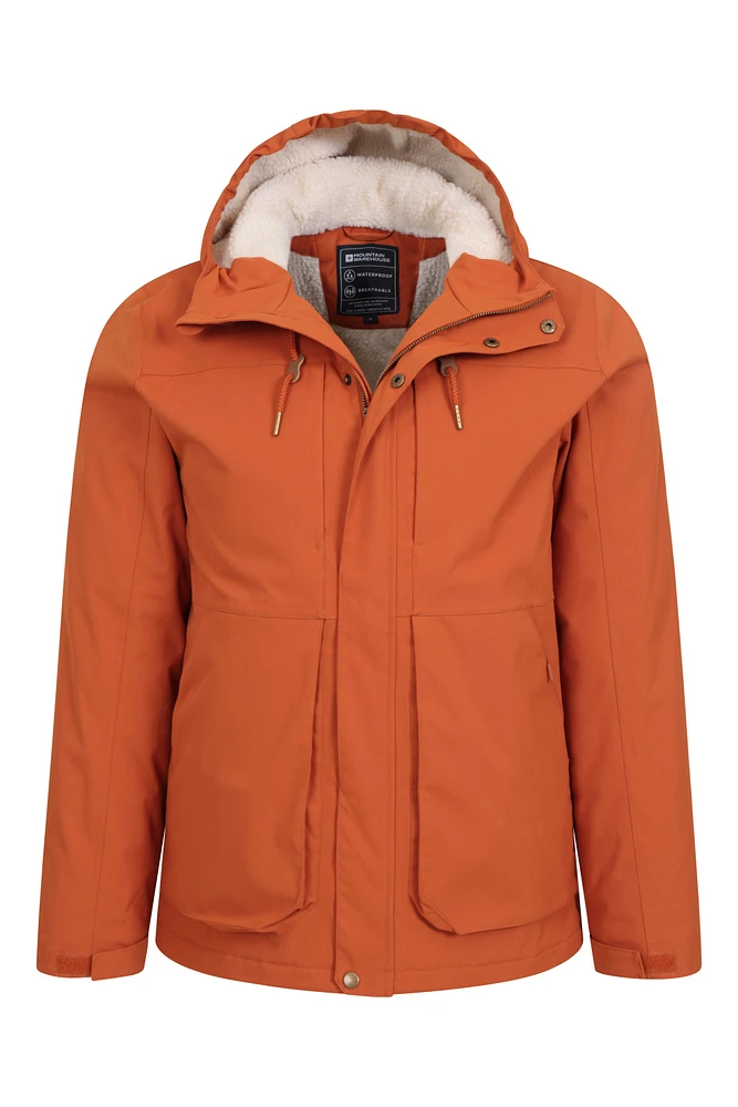 Coastline Mens Sherpa Waterproof Jacket
