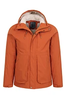 Coastline Mens Sherpa Waterproof Jacket