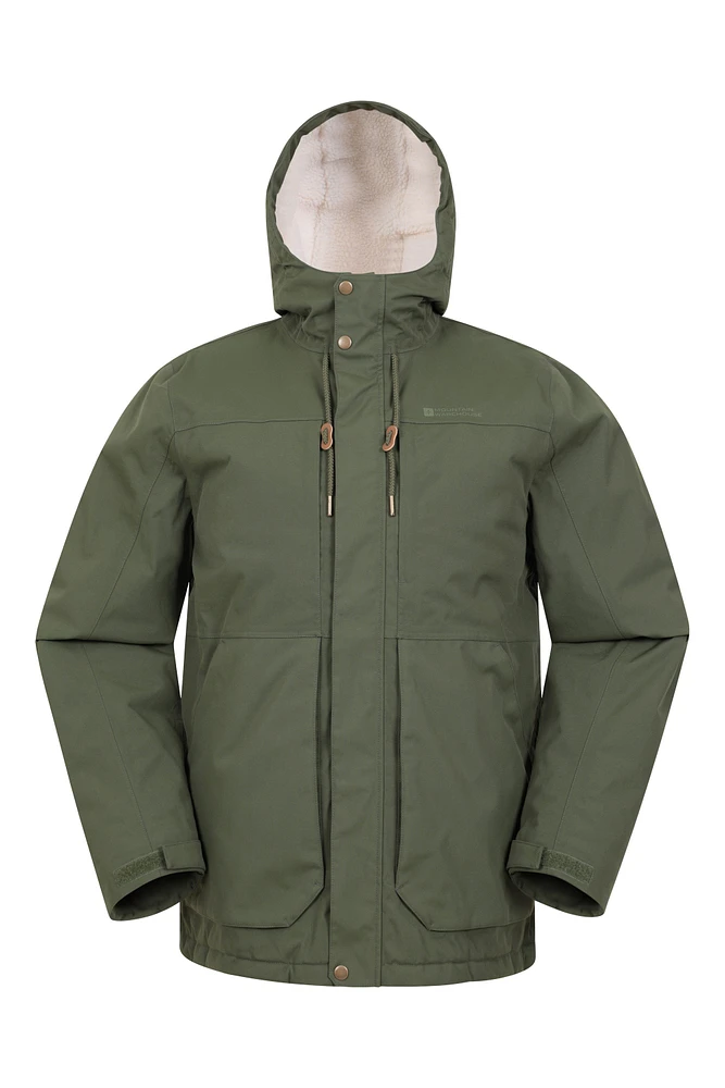 Coastline Mens Sherpa Waterproof Jacket