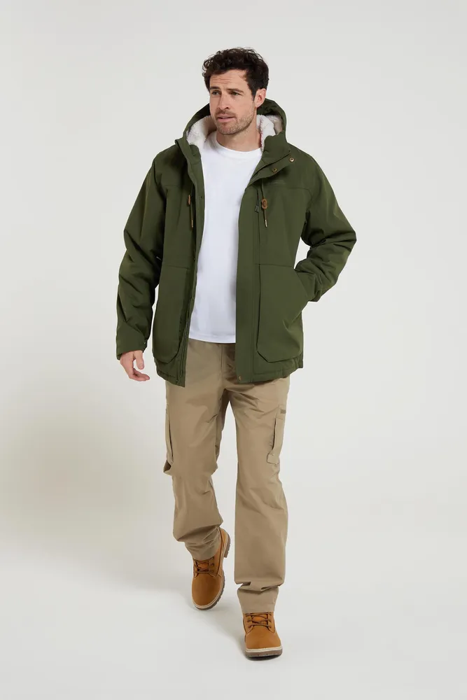 Coastline Mens Sherpa Waterproof Jacket