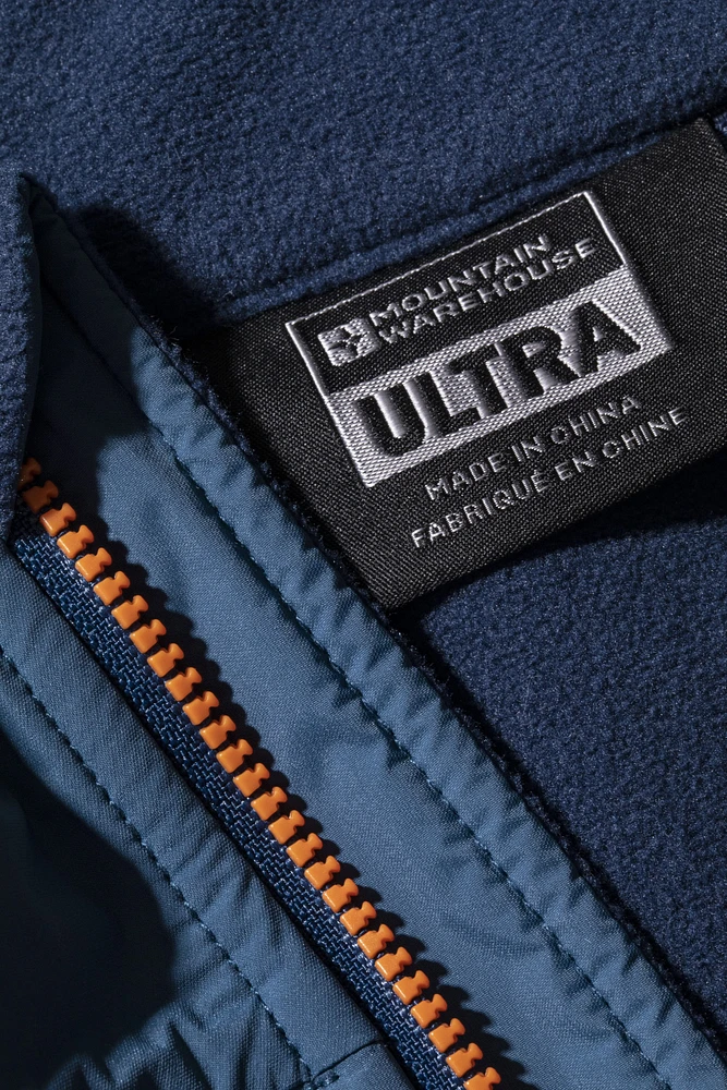 Ultra Endeavour Mens Insulated Fleece Jacket