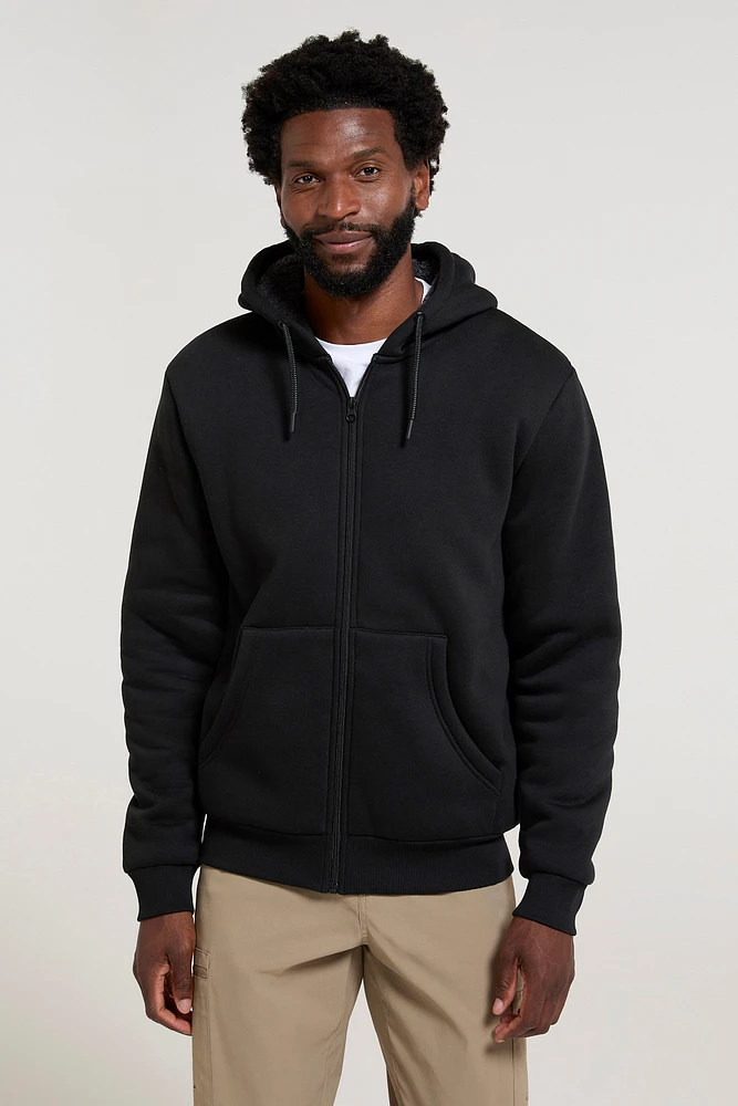 Dalton Mens Sherpa Lined Hoodie