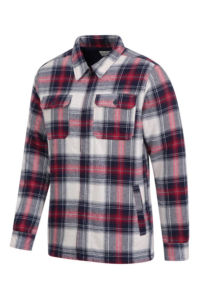 Stream II Mens Lined Flannel Shirt