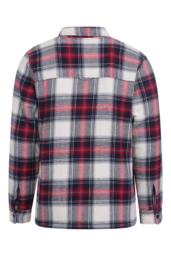 Stream II Mens Lined Flannel Shirt