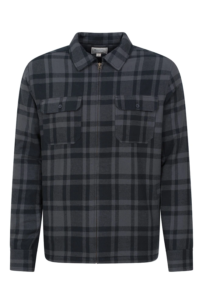 Stream II Mens Lined Flannel Shirt