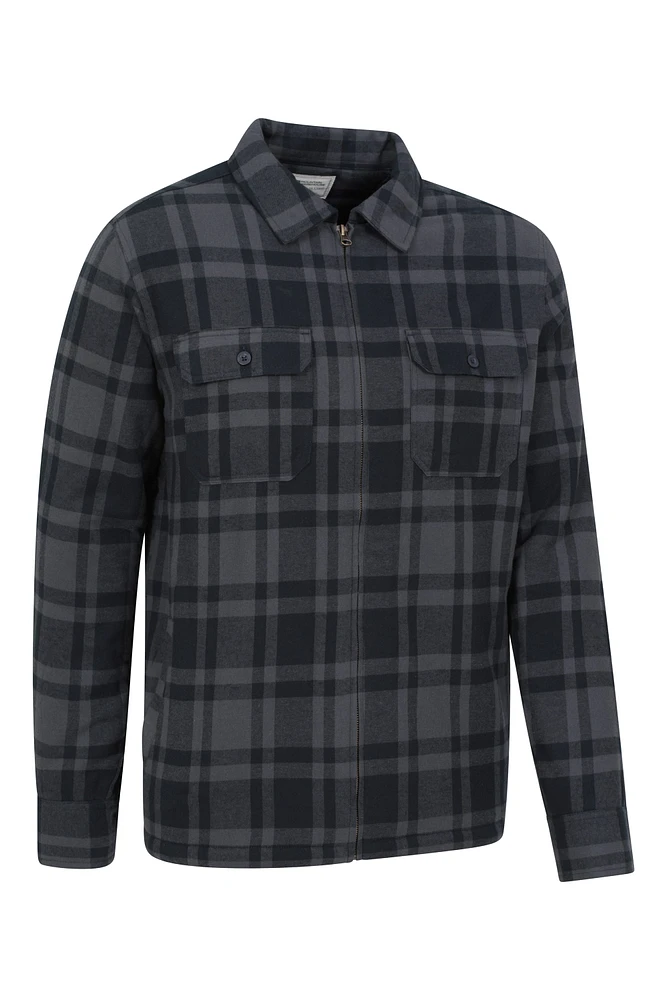 Stream II Mens Lined Flannel Shirt