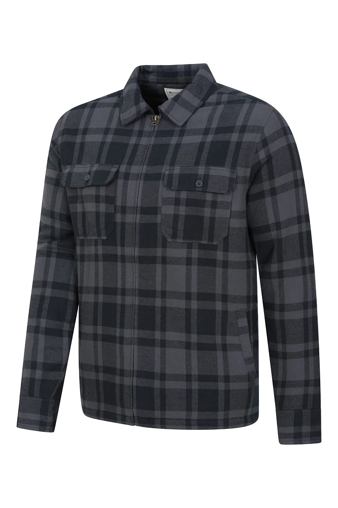 Stream II Mens Lined Flannel Shirt