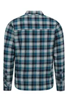 Track Mens Heavy Flannel Shirt