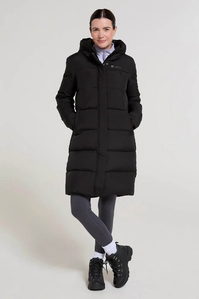 Andes Extreme Womens Long Down Jacket