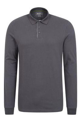 Lakeside Mens Long Sleeve Polo Shirt