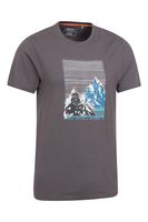 Mountain Peak Mens Organic T-Shirt