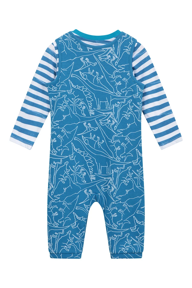 Baby Long Sleeve Overall Set
