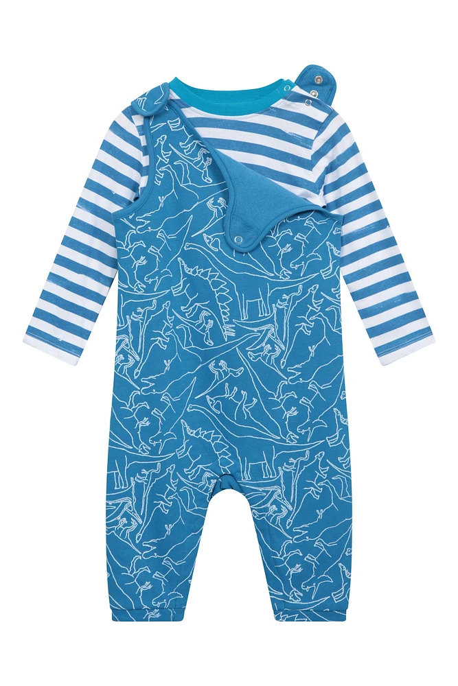 Baby Long Sleeve Overall Set