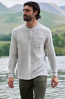 Selby Mens Waffle Henley Tee