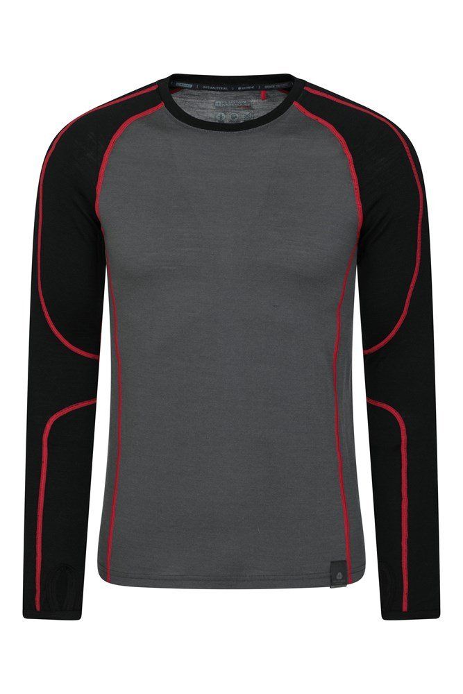 Asgard Mens Merino Round Neck Top