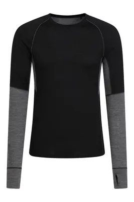 Ultra Mens Merino Round Neck Top