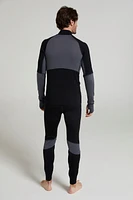 Ultra Mens Merino Zip Neck Top