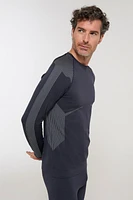 Freestyle Mens Seamless Round-Neck Base Layer