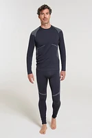 Freestyle Mens Seamless Round-Neck Base Layer