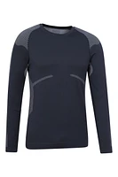 Freestyle Mens Seamless Round-Neck Base Layer