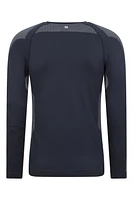 Freestyle Mens Seamless Round-Neck Base Layer