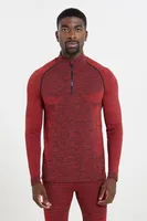 Slalom Mens Seamless Base Layer Top