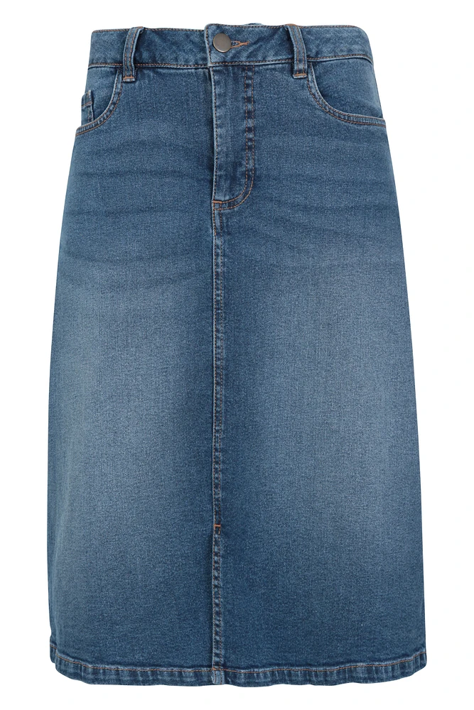 Womens Denim Skirt