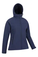 Arctic Womens Water-Resistant Fur-Lined Softshell Jacket